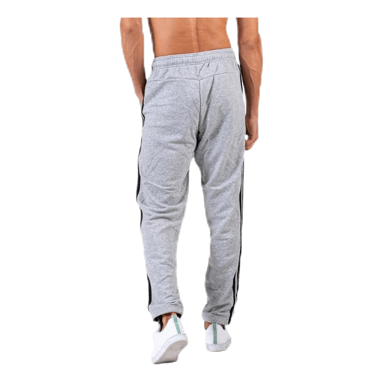 ADIDAS Essentials 3 Stripes Tapered Pant French Terr Medium Grey Heather / Black 4 ADIDAS Essentials 3 Stripes Tapered Pant French Terr Medium Grey Heather / Black - Image 4