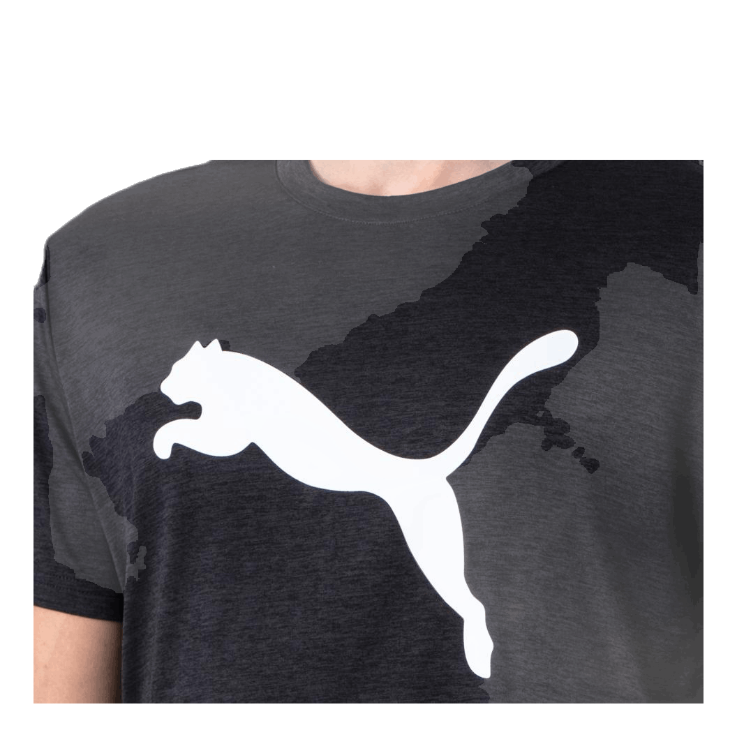 Puma Heather Cat Tee Black 5 Puma Heather Cat Tee Black - Image 5