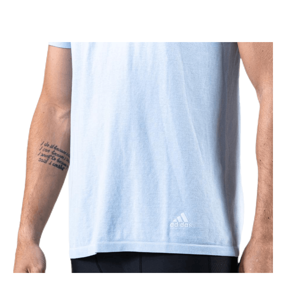 ADIDAS 25/7 Tee Blue 5 ADIDAS 25/7 Tee Blue - Image 5