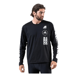 ADIDAS Moto LS Tee Black