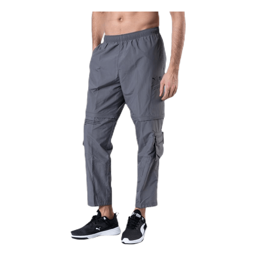 Puma First Mile 2in1 Woven Pant Grey 2 Puma First Mile 2in1 Woven Pant Grey - Image 2