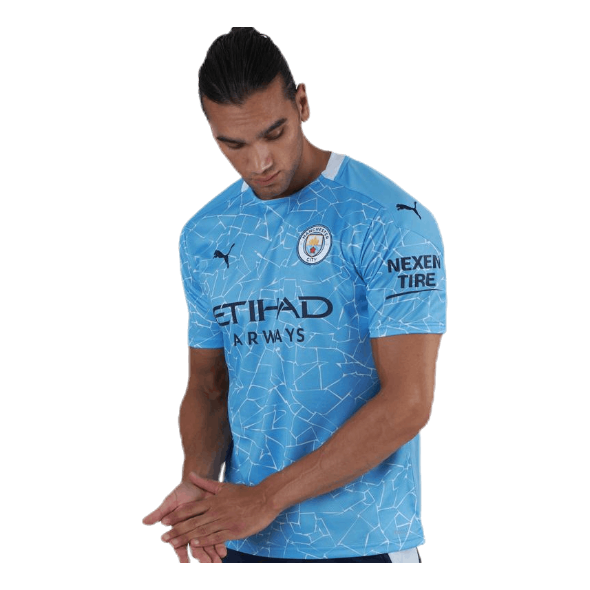 Puma Manchester City FC Home Shirt Replica Blue 3 Puma Manchester City FC Home Shirt Replica Blue - Image 3