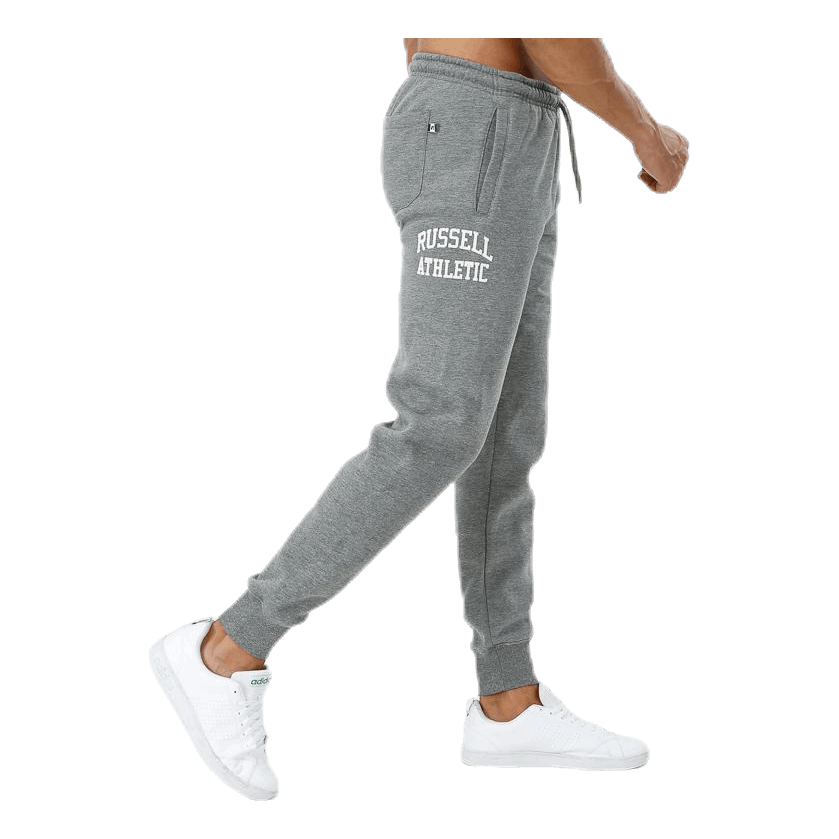 Russell Athletic Seamless Flock Printed Cuffed Pant Grey 3 Russell Athletic Seamless Flock Printed Cuffed Pant Grey - Image 3