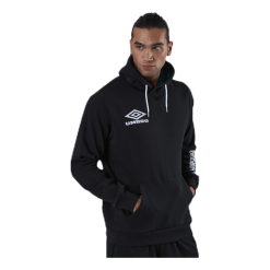 UMBRO Sleeve Print Hoodie Black