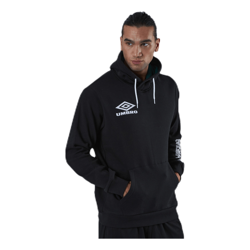 UMBRO Sleeve Print Hoodie Black 1 UMBRO Sleeve Print Hoodie Black