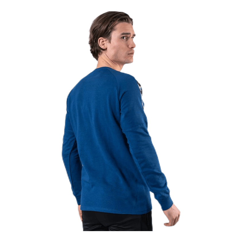 Hummel Authentic Training Sweat Blue 3 Hummel Authentic Training Sweat Blue - Image 3