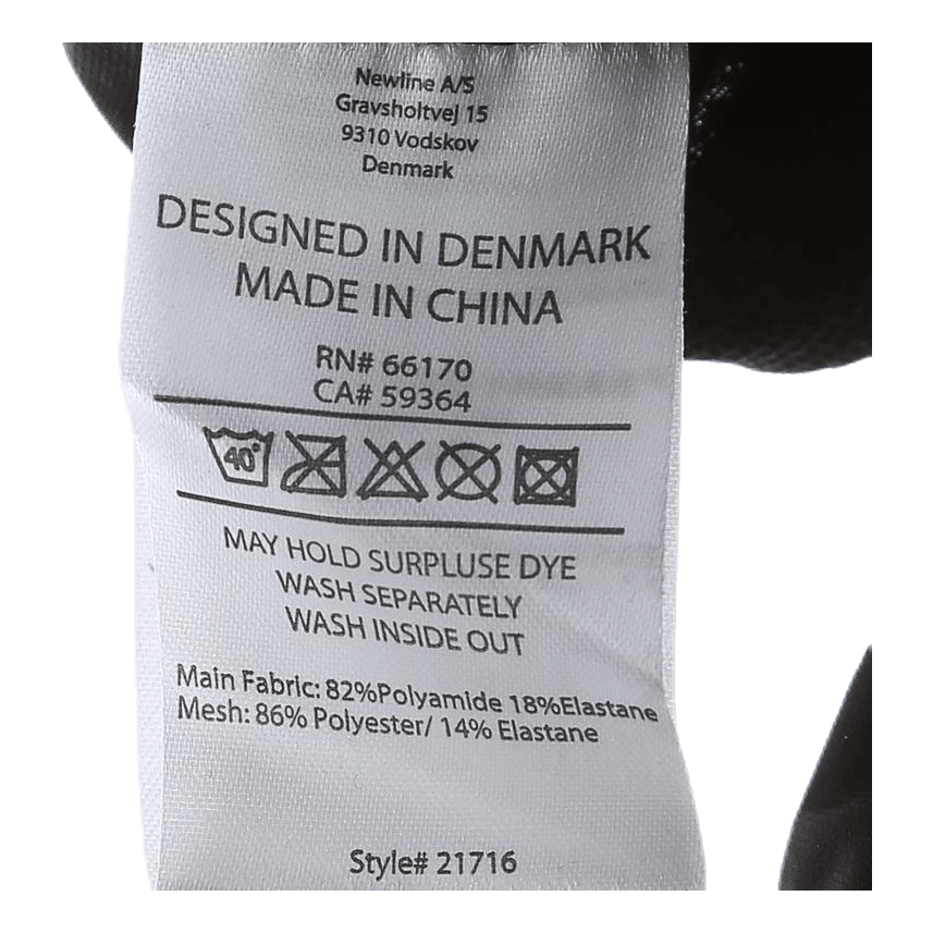 Newline 8 Panels Proof Short Bib Black 5 Newline 8 Panels Proof Short Bib Black - Image 5