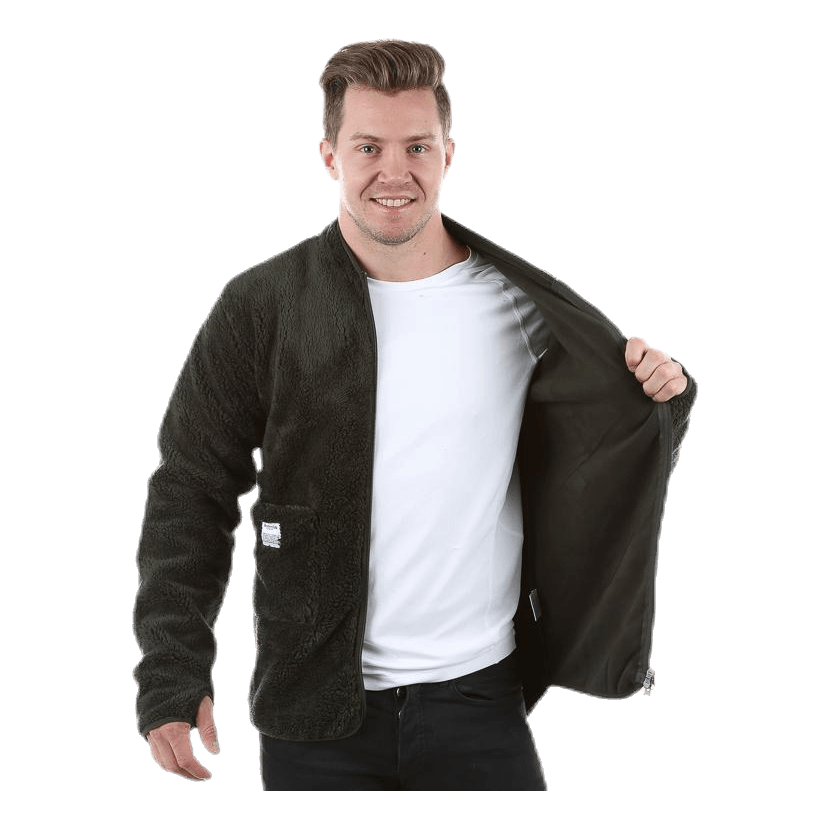 Resteröds Original Fleece Jacket Green 4 Resteröds Original Fleece Jacket Green - Image 4