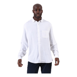 Resteröds Pop Over Shirt White