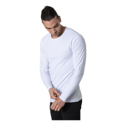 Jack & Jones Basic O-Neck Tee L/S White