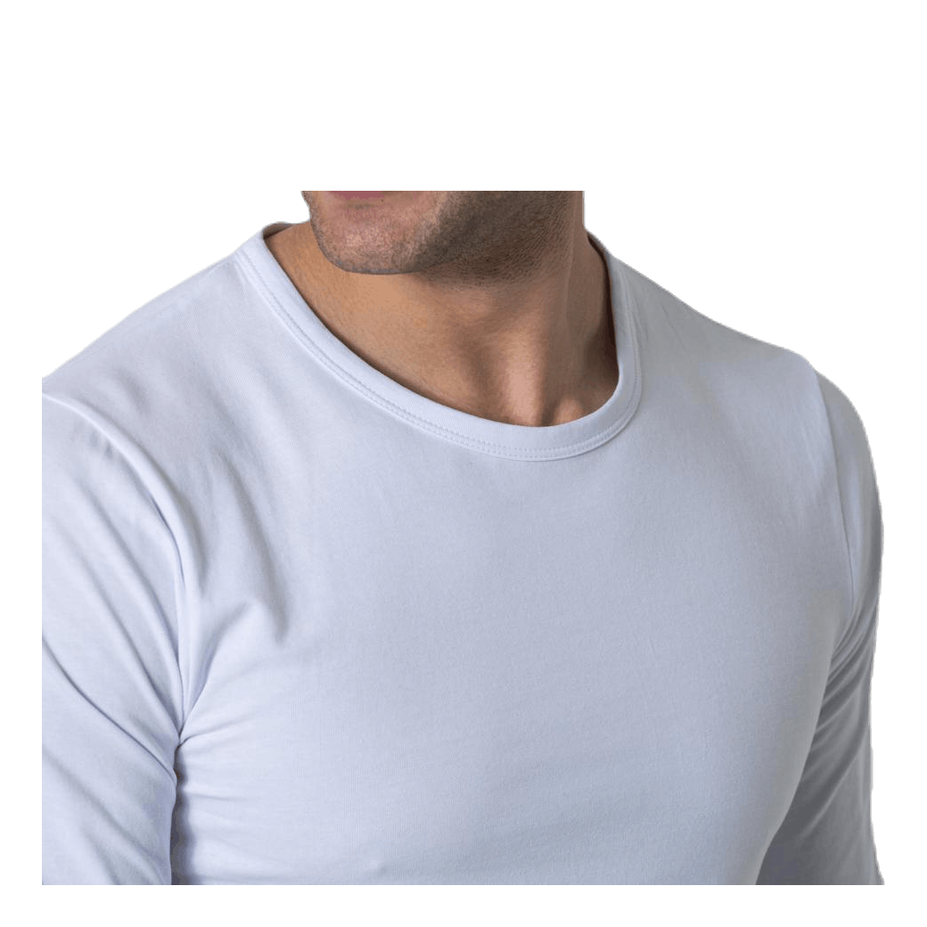 Jack & Jones Basic O-Neck Tee L/S White 4 Jack & Jones Basic O-Neck Tee L/S White - Image 4
