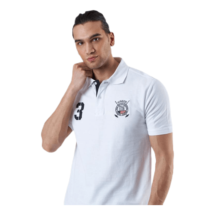 Vinson Polo Club Kenso Polo White 2 Vinson Polo Club Kenso Polo White - Image 2