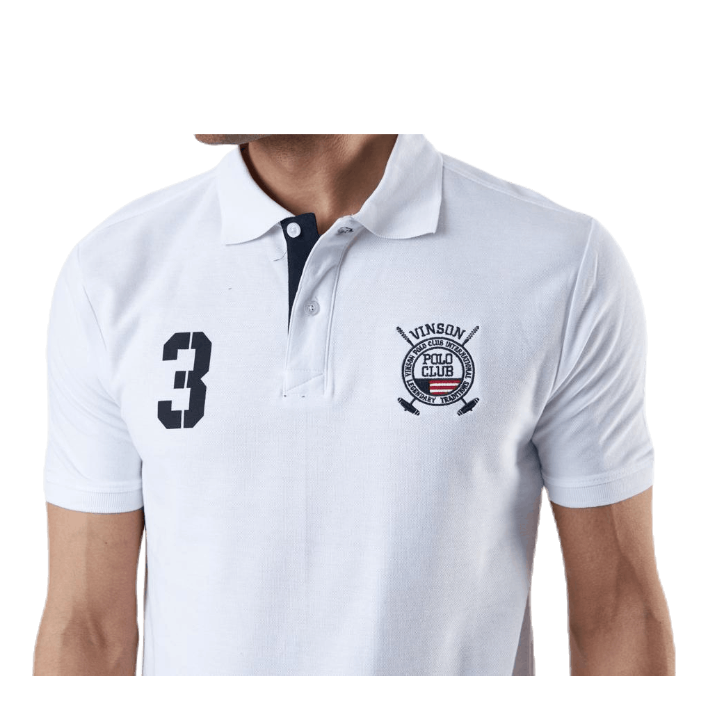 Vinson Polo Club Kenso Polo White 5 Vinson Polo Club Kenso Polo White - Image 5