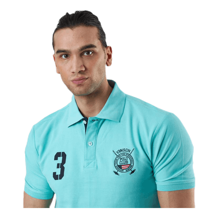 Vinson Polo Club Kenso Polo Turquoise 3 Vinson Polo Club Kenso Polo Turquoise - Image 3