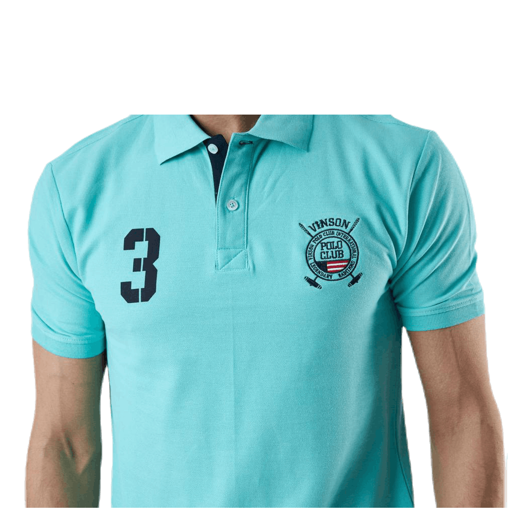 Vinson Polo Club Kenso Polo Turquoise 4 Vinson Polo Club Kenso Polo Turquoise - Image 4