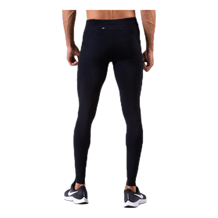 Endurance Ricky Unisex Long Running Tight XQL Black 2 Endurance Ricky Unisex Long Running Tight XQL Black - Image 2