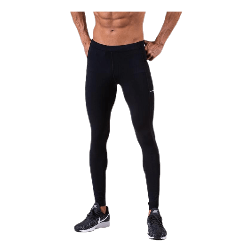 Endurance Ricky Unisex Long Running Tight XQL Black 4 Endurance Ricky Unisex Long Running Tight XQL Black - Image 4