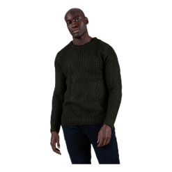 Jack & Jones Stanford Knit Crew Neck Red