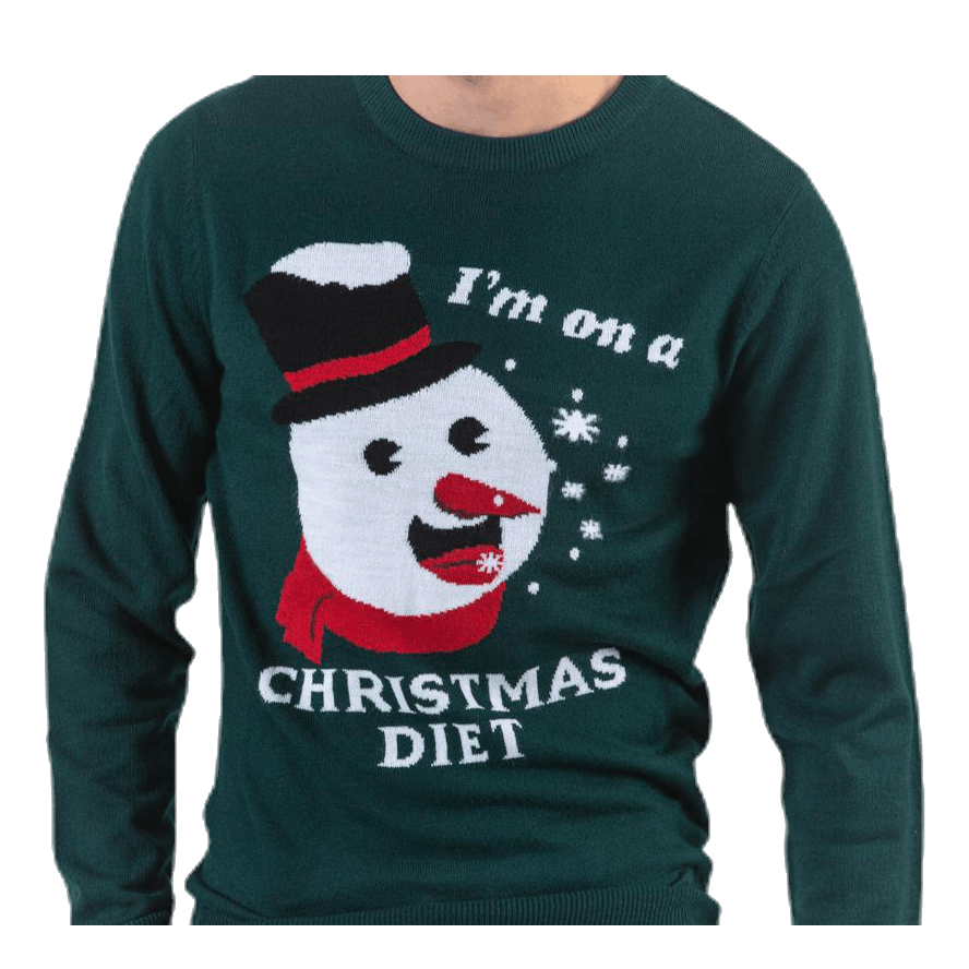 Jack & Jones Crumble Knit Crew Neck Blue 5 Jack & Jones Crumble Knit Crew Neck Blue - Image 5