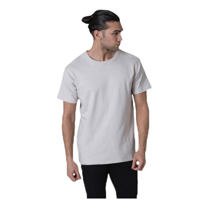 Jack & Jones Crew Neck Tee Beige 2 Jack & Jones Crew Neck Tee Beige - Image 2