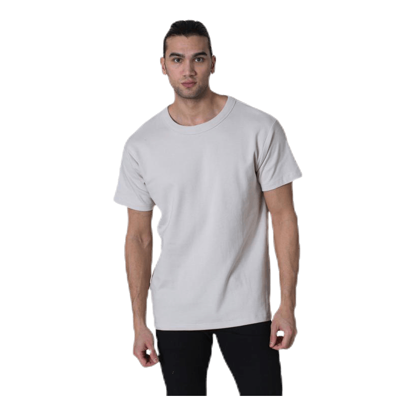 Jack & Jones Crew Neck Tee Beige 3 Jack & Jones Crew Neck Tee Beige - Image 3