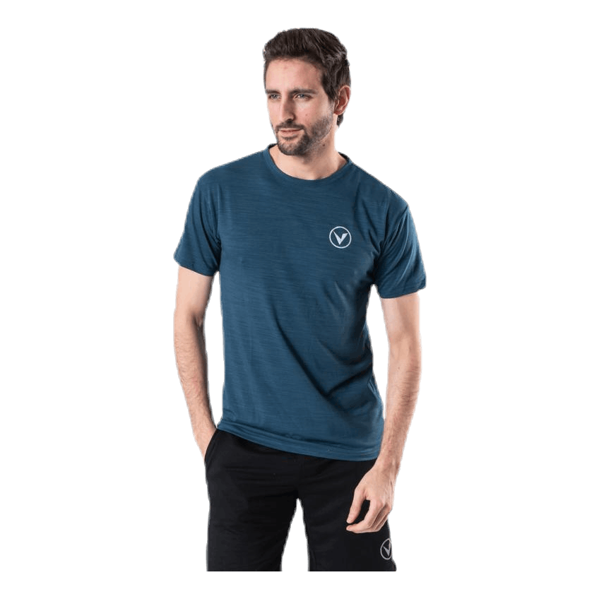 Virtus Joker Melange S/S Tee Blue 1 Virtus Joker Melange S/S Tee Blue