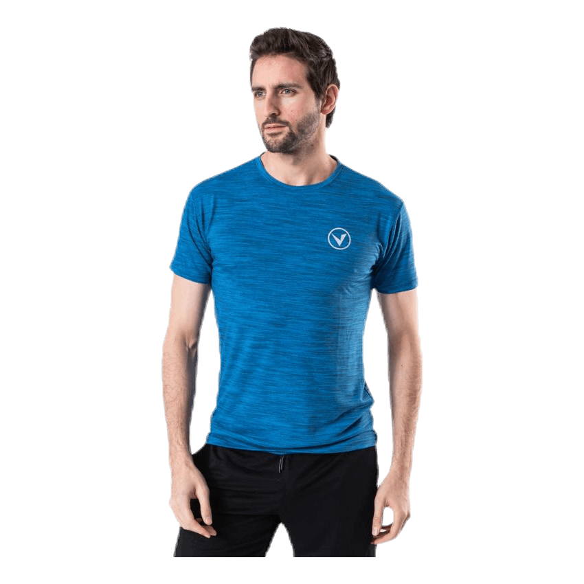 Virtus Joker Melange S/S Tee Blue 1 Virtus Joker Melange S/S Tee Blue