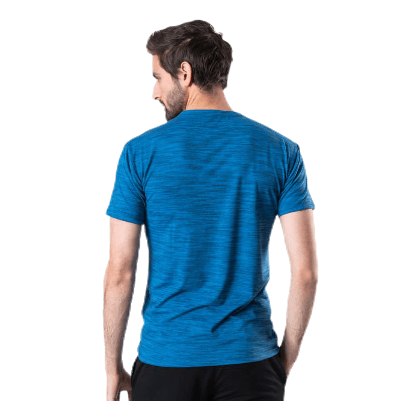 Virtus Joker Melange S/S Tee Blue 2 Virtus Joker Melange S/S Tee Blue - Image 2