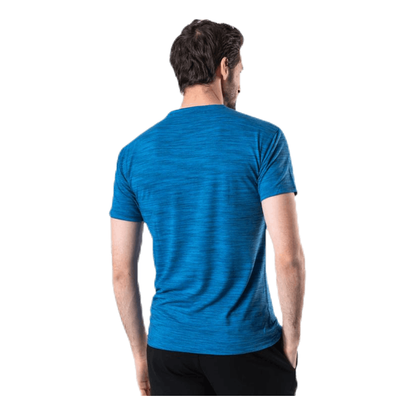 Virtus Joker Melange S/S Tee Blue 3 Virtus Joker Melange S/S Tee Blue - Image 3