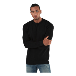 Jack & Jones Aaron Knit Crew Neck Black
