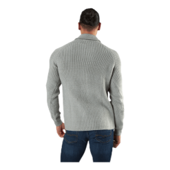 Jack & Jones Ivy Knit Half Zip Grey -Takit Myyntikauppa 5714915062873 003 044e7764198948ec920818400a1b39d8