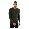 Jack & Jones Blacamp Cable Knit Crew Neck Black