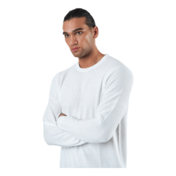 Jack & Jones Blacamp Knit Structure Crew Neck White 6 Jack & Jones Blacamp Knit Structure Crew Neck White -Takit Myyntikauppa 5714920997702 004 b41b9725a9774e9c9aee1c03903d7621