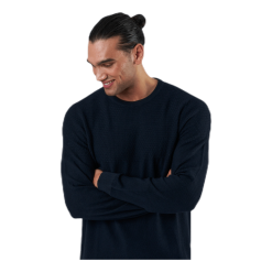 Jack & Jones Blacamp Knit Structure Crew Neck Blue -Takit Myyntikauppa 5714924538093 004 c22c0c6106244536a887994d3238f51f