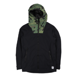 ColourWear Block Jacket Black