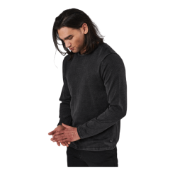 Jack & Jones Eleo Knit Crew Neck Caviar