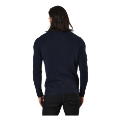Jack & Jones Roy Knit High Neck Zip Navy Blazer -Takit Myyntikauppa 60443 15 003