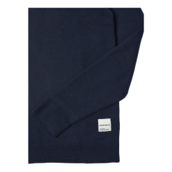 Jack & Jones Roy Knit High Neck Zip Navy Blazer -Takit Myyntikauppa 60443 15 008