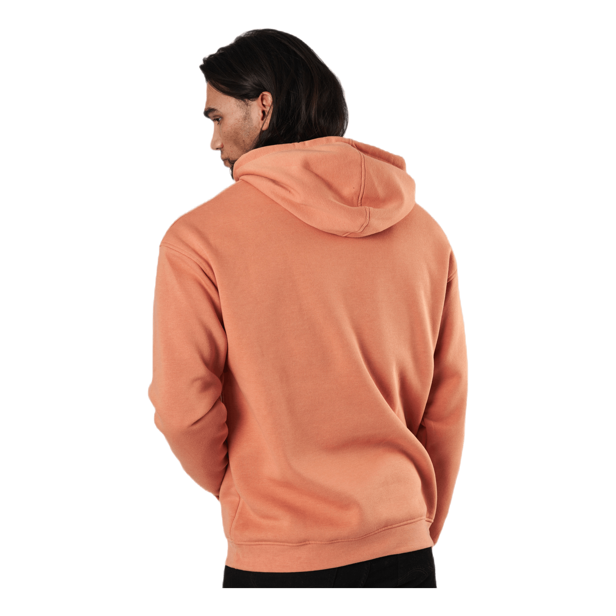 Jack & Jones Brink Sweat Hood Shell Coral 3 Jack & Jones Brink Sweat Hood Shell Coral - Image 3