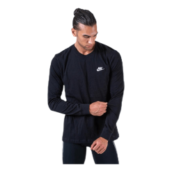 Nike Sportswear Men's Long-Sleeve T-Shirt BLACK/WHITE