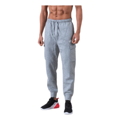Nike Sportswear Club Fleece Men's Cargo Pants DK GREY HEATHER/MATTE SILVER/WHITE