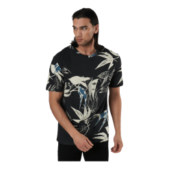 Jack & Jones Monet Tee Ss Crew Neck Black