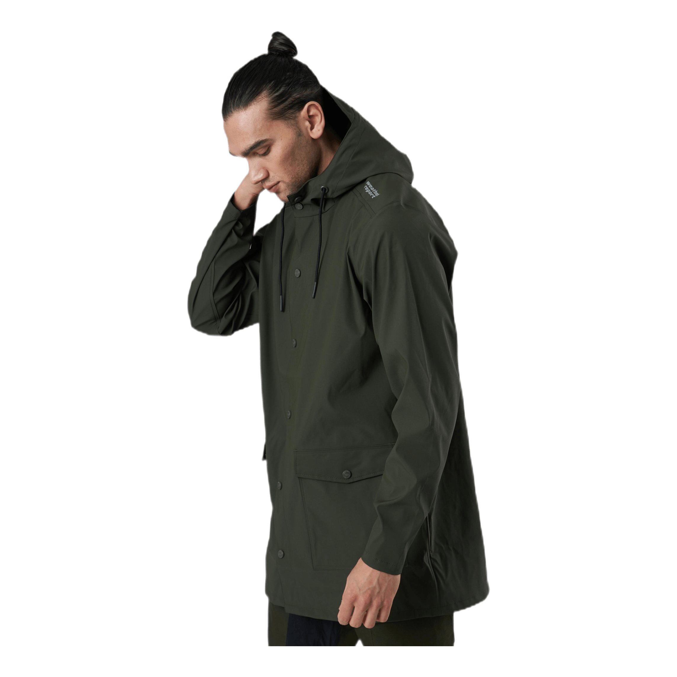 Weather Report Erik M Dull PU Jacket W-PRO 5000 Green 1 Weather Report Erik M Dull PU Jacket W-PRO 5000 Green
