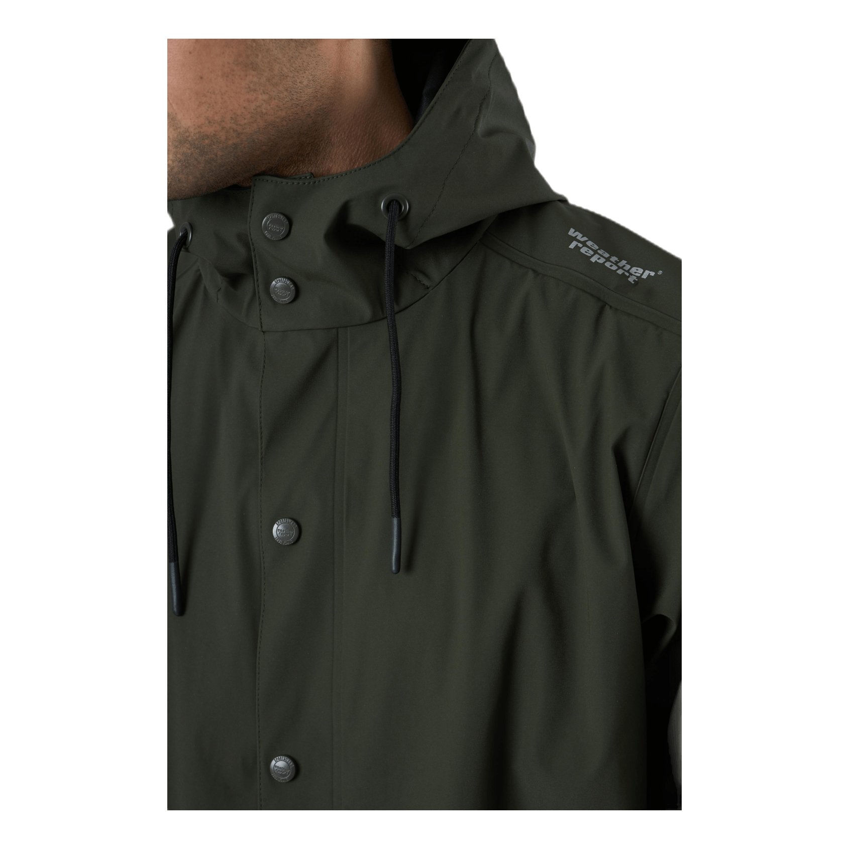 Weather Report Erik M Dull PU Jacket W-PRO 5000 Green 4 Weather Report Erik M Dull PU Jacket W-PRO 5000 Green - Image 4