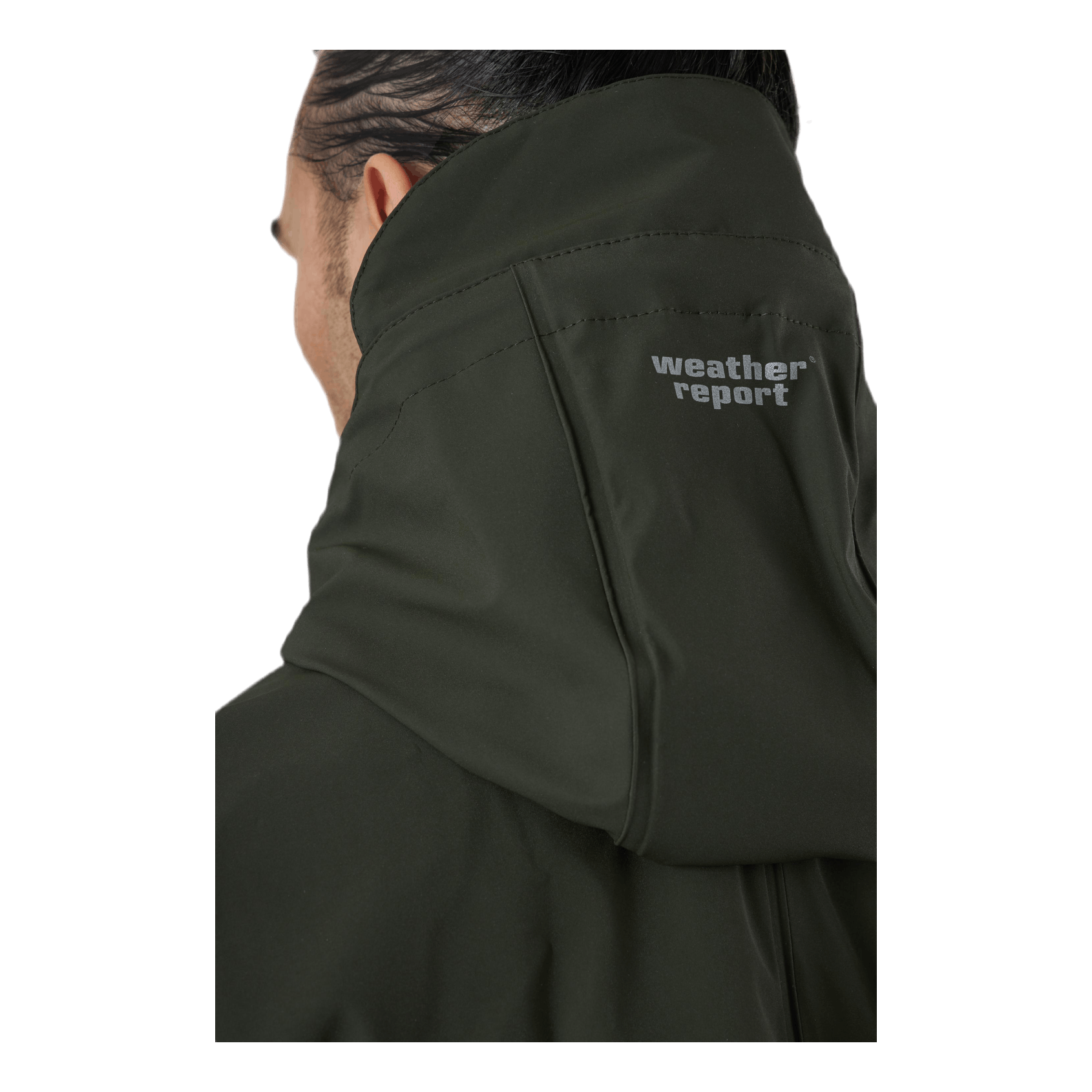 Weather Report Erik M Dull PU Jacket W-PRO 5000 Green 5 Weather Report Erik M Dull PU Jacket W-PRO 5000 Green - Image 5