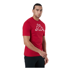 Kappa T-Shirt S/S, Cromen Red