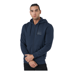 Peak Performance M Ground Zip Hood Blue Shadow
