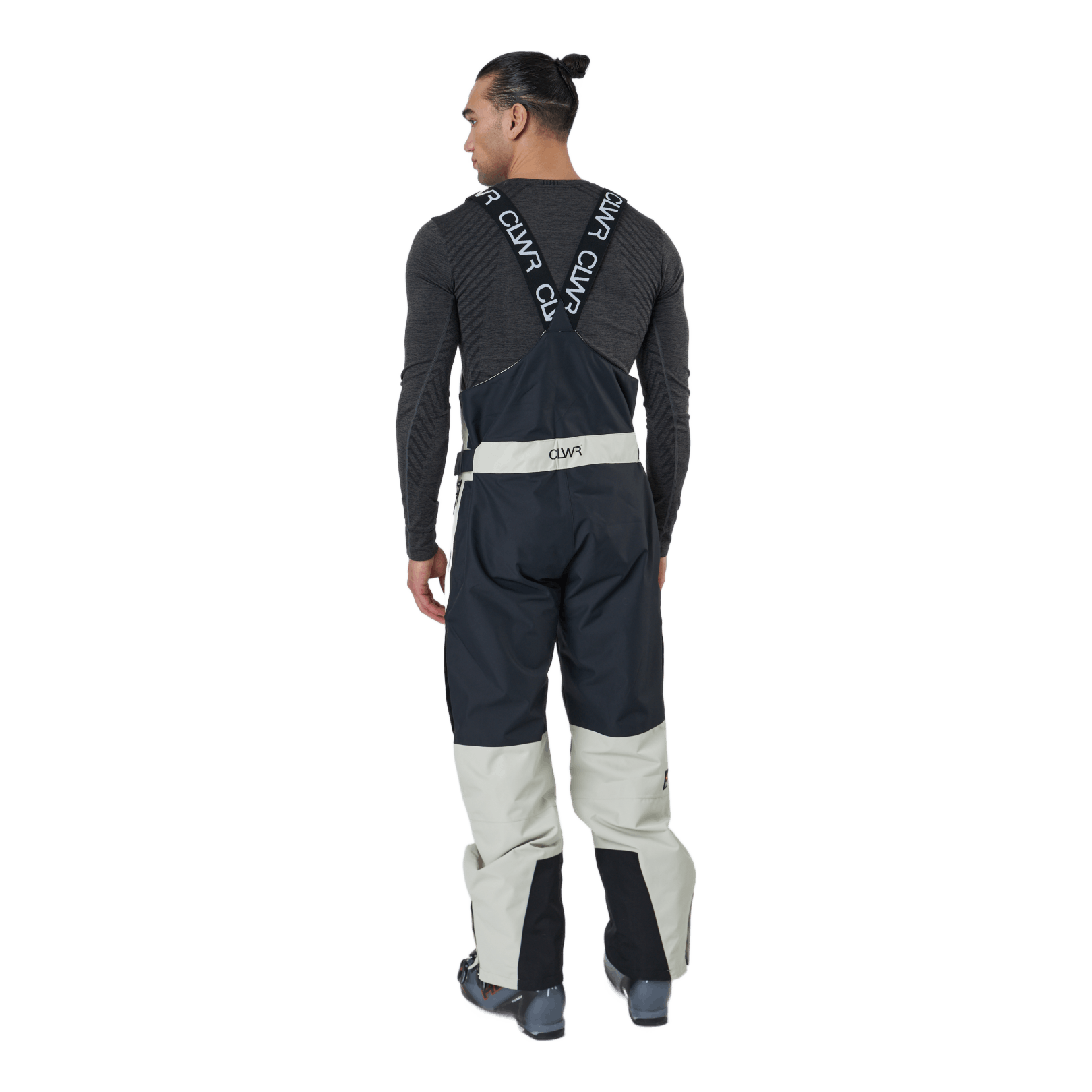 ColourWear Strix Bib Pant M Light Beige 725 3 ColourWear Strix Bib Pant M Light Beige 725 - Image 3