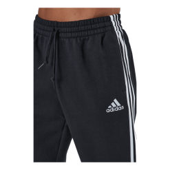 ADIDAS Essentials Tapered Cuff 3 Stripes Pants Black / White -Takit Myyntikauppa 60489 65 006