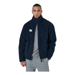 Resteröds Fleece Jacket Zip Navy